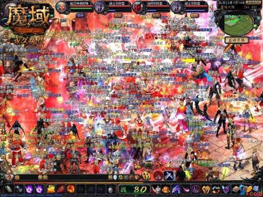 魔域手游经典2.5D玩法，自由PK超爽，全新MMO等你来战